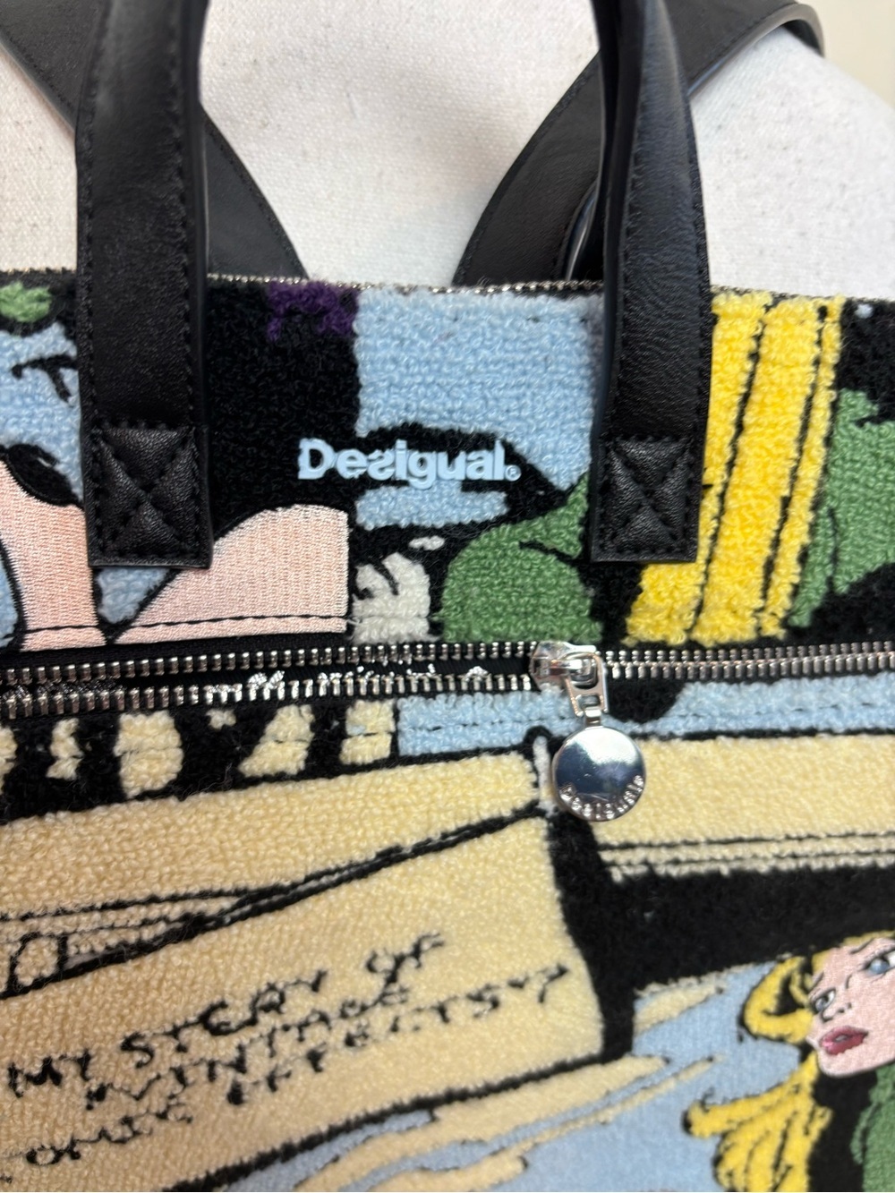 Desigual Pop Comic Book Design Arty Kirby Baza backpack - Picture 4 of 11